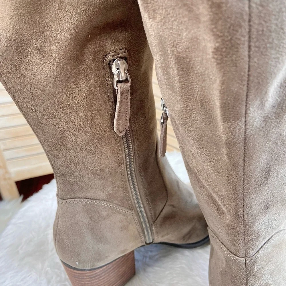 •BP• Luke Over The Knee Boots-taupe